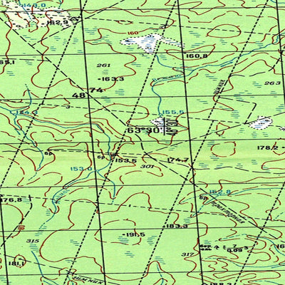 Avenza Systems Inc. Soviet Genshtab map - p39-013/014--(1988) - Russia digital map