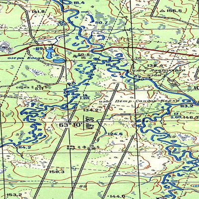 Avenza Systems Inc. Soviet Genshtab map - p39-027/028--(1989) - Russia digital map