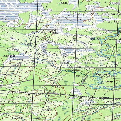 Avenza Systems Inc. Soviet Genshtab map - p39-045/046--(1989) - Russia digital map