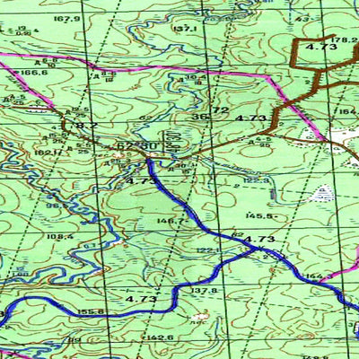 Avenza Systems Inc. Soviet Genshtab map - p39-049/050 - Russia digital map