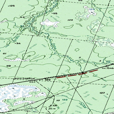 Avenza Systems Inc. Soviet Genshtab map - p39-057/058 - Russia digital map