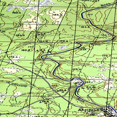 Avenza Systems Inc. Soviet Genshtab map - p39-059/060--(1989) - Russia digital map