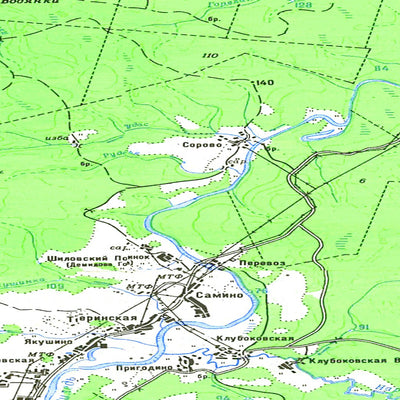 Avenza Systems Inc. Soviet Genshtab map - p39-097/098 - Russia digital map