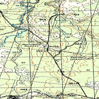 Avenza Systems Inc. Soviet Genshtab map - p39-099/100--(1981) - Russia digital map