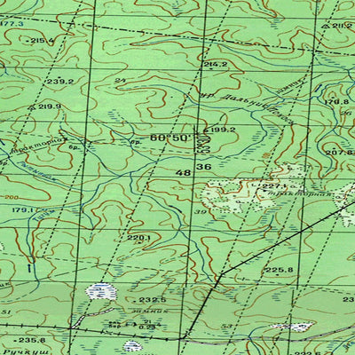 Avenza Systems Inc. Soviet Genshtab map - p39-119/120 - Russia digital map