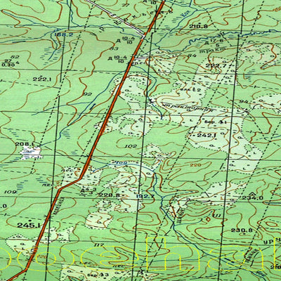 Avenza Systems Inc. Soviet Genshtab map - p39-119/120 - Russia digital map
