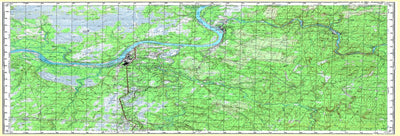 Avenza Systems Inc. Soviet Genshtab map - p40-007/008--(1987) - Russia digital map