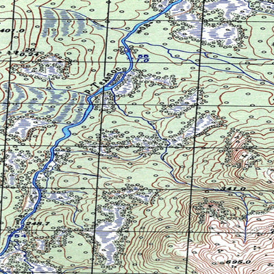 Avenza Systems Inc. Soviet Genshtab map - p40-009/010--(1950) - Russia digital map
