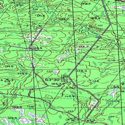 Avenza Systems Inc. Soviet Genshtab map - p40-015/016--(1987) - Russia digital map