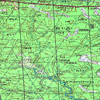 Avenza Systems Inc. Soviet Genshtab map - p40-015/016--(1987) - Russia digital map