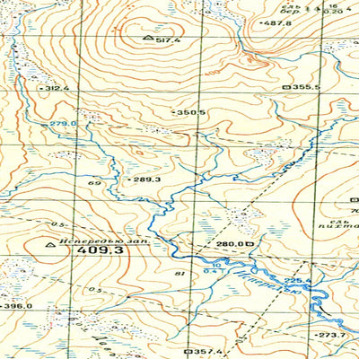 Avenza Systems Inc. Soviet Genshtab map - p40-045/046 - Russia digital map