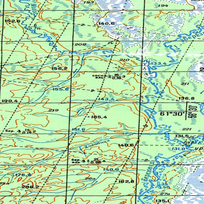 Avenza Systems Inc. Soviet Genshtab map - p40-089/090 - Russia digital map