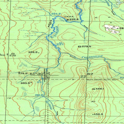 Avenza Systems Inc. Soviet Genshtab map - p40-093/094 - Russia digital map