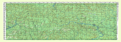 Avenza Systems Inc. Soviet Genshtab map - p40-109/110 - Russia digital map