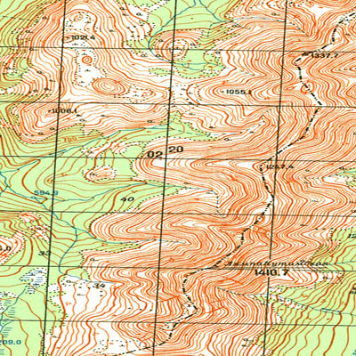 Avenza Systems Inc. Soviet Genshtab map - p40-131/132 - Russia digital map