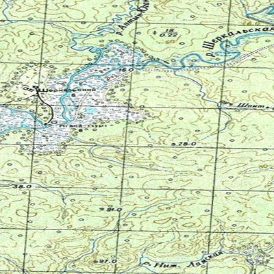 Avenza Systems Inc. Soviet Genshtab map - p41-047/048--(1951) - Russia digital map