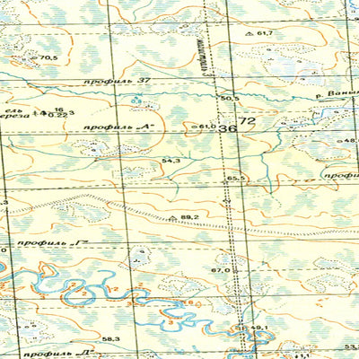 Avenza Systems Inc. Soviet Genshtab map - p41-049/050 - Russia digital map