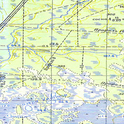Avenza Systems Inc. Soviet Genshtab map - p41-067/068 - Russia digital map