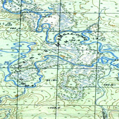 Avenza Systems Inc. Soviet Genshtab map - p41-081/082 - Russia digital map