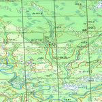 Avenza Systems Inc. Soviet Genshtab map - p41-099/100 - Russia digital map