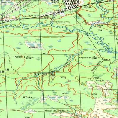 Avenza Systems Inc. Soviet Genshtab map - p41-111/112 - Russia digital map