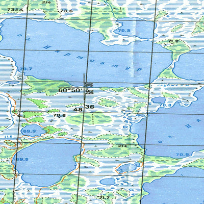 Avenza Systems Inc. Soviet Genshtab map - p41-119/120 - Russia digital map