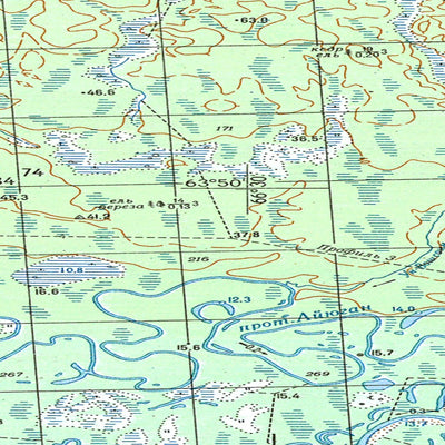 Avenza Systems Inc. Soviet Genshtab map - p42-001/002 - Russia digital map