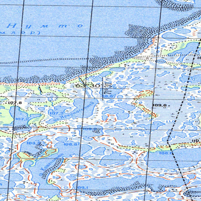 Avenza Systems Inc. Soviet Genshtab map - p42-023/024 - Russia digital map