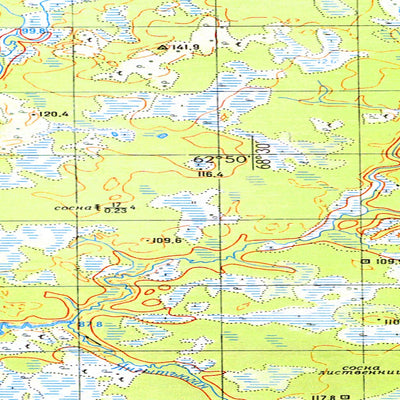 Avenza Systems Inc. Soviet Genshtab map - p42-041/042--(1976) - Russia digital map