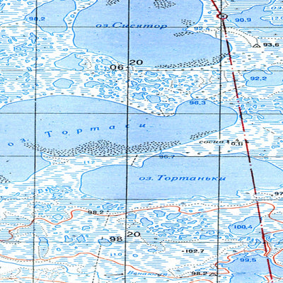 Avenza Systems Inc. Soviet Genshtab map - p42-067/068--(1979) - Russia digital map
