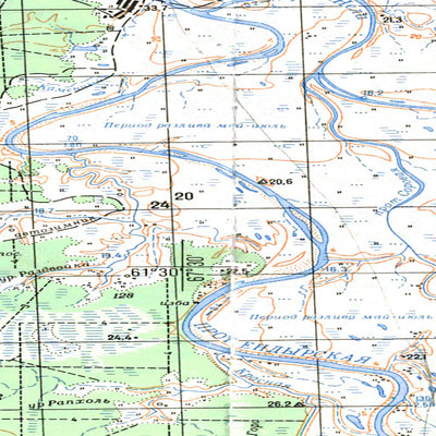 Avenza Systems Inc. Soviet Genshtab map - p42-087/088 - Russia digital map