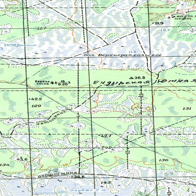 Avenza Systems Inc. Soviet Genshtab map - p42-087/088 - Russia digital map