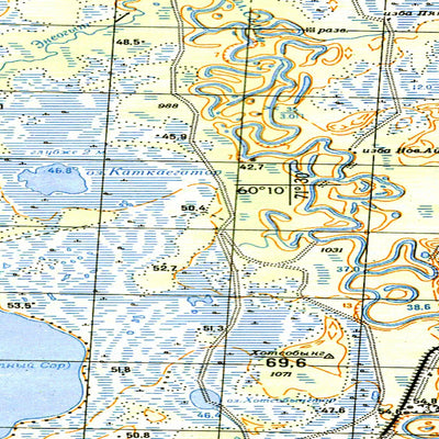 Avenza Systems Inc. Soviet Genshtab map - p42-143/144 - Russia digital map