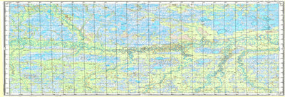 Avenza Systems Inc. Soviet Genshtab map - p43-017/018 - Russia digital map