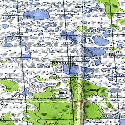Avenza Systems Inc. Soviet Genshtab map - p43-025/026 - Russia digital map