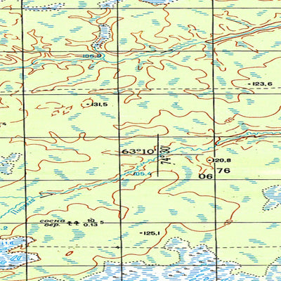 Avenza Systems Inc. Soviet Genshtab map - p43-029/030 - Russia digital map