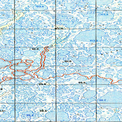 Avenza Systems Inc. Soviet Genshtab map - p43-041/042 - Russia digital map
