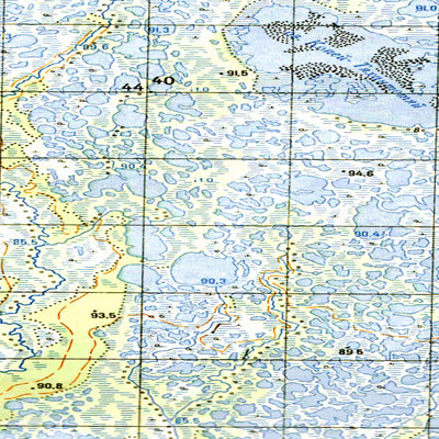 Avenza Systems Inc. Soviet Genshtab map - p43-055/056 - Russia digital map