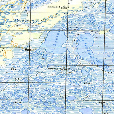 Avenza Systems Inc. Soviet Genshtab map - p43-067/068 - Russia digital map