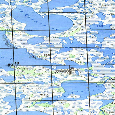 Avenza Systems Inc. Soviet Genshtab map - p43-075/076 - Russia digital map