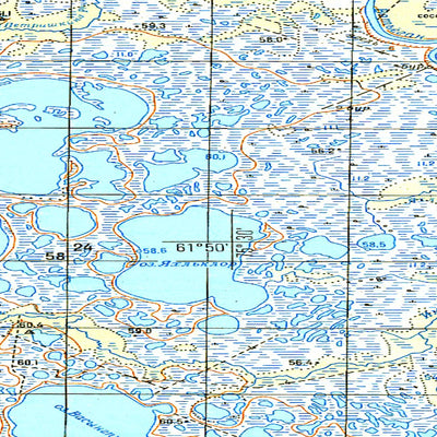 Avenza Systems Inc. Soviet Genshtab map - p43-079/080 - Russia digital map
