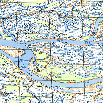 Avenza Systems Inc. Soviet Genshtab map - p43-099/100 - Russia digital map