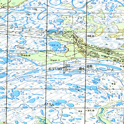 Avenza Systems Inc. Soviet Genshtab map - p43-103/104 - Russia digital map