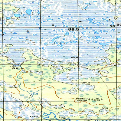 Avenza Systems Inc. Soviet Genshtab map - p43-113/114 - Russia digital map