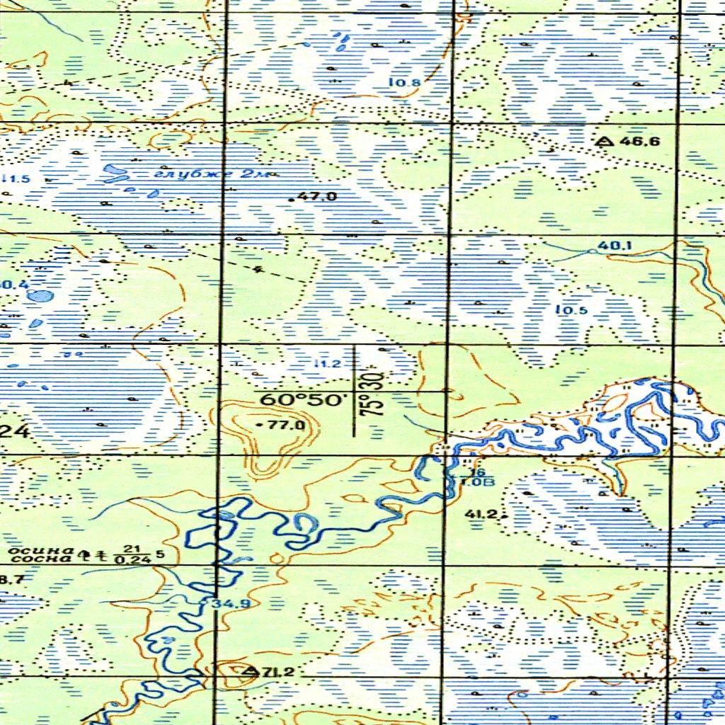 Soviet Genshtab Map - p43-115/116 - Russia by Avenza Systems Inc ...