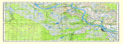 Avenza Systems Inc. Soviet Genshtab map - p43-131/132 - Russia digital map