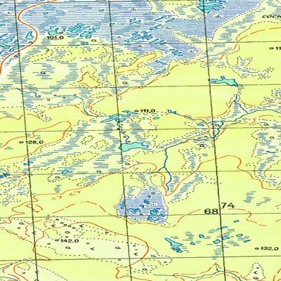 Avenza Systems Inc. Soviet Genshtab map - p44-037/038 - Russia digital map