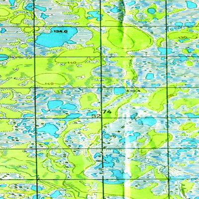 Avenza Systems Inc. Soviet Genshtab map - p44-053/054 - Russia digital map