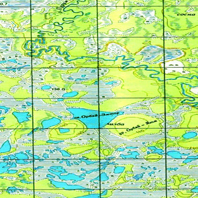 Avenza Systems Inc. Soviet Genshtab map - p44-053/054 - Russia digital map