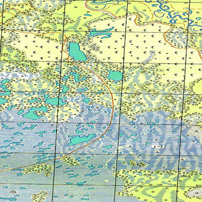 Avenza Systems Inc. Soviet Genshtab map - p44-143/144 - Russia digital map